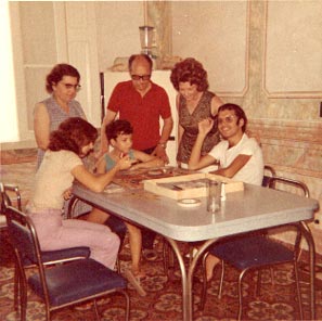 Mequinho e famlia