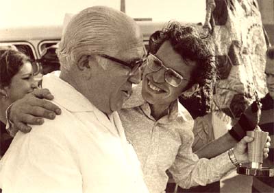 Mequinho e o reitor da Gama Filho